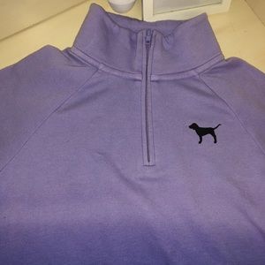 VS PINK Ombre Quarter Zip